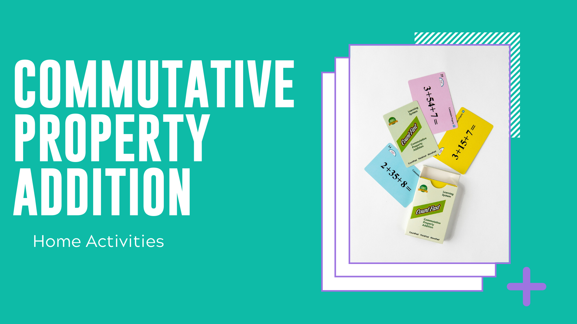 Commutative Property Addition Home Activities
