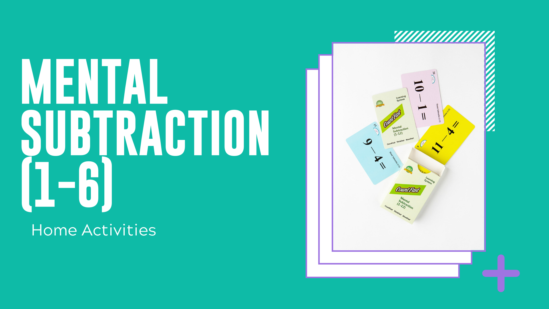 Mental Subtraction 1-6 Home Activities